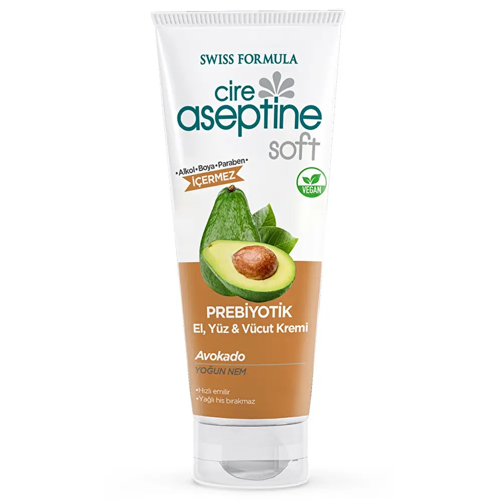 Cire Aseptine Soft Prebiotic Hand, Face & Body Cream Avocado