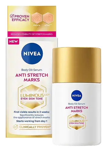 Nivea Luminous630 Anti Stretch Mark Body Oil-Seruml Europe