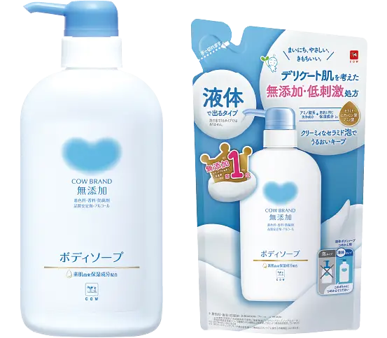Cow Brand Mutenka Additive-Free Body Soap