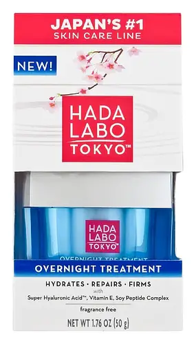 Hada Labo Overnight Treatment Smoothing Cream & Perfecting Serum