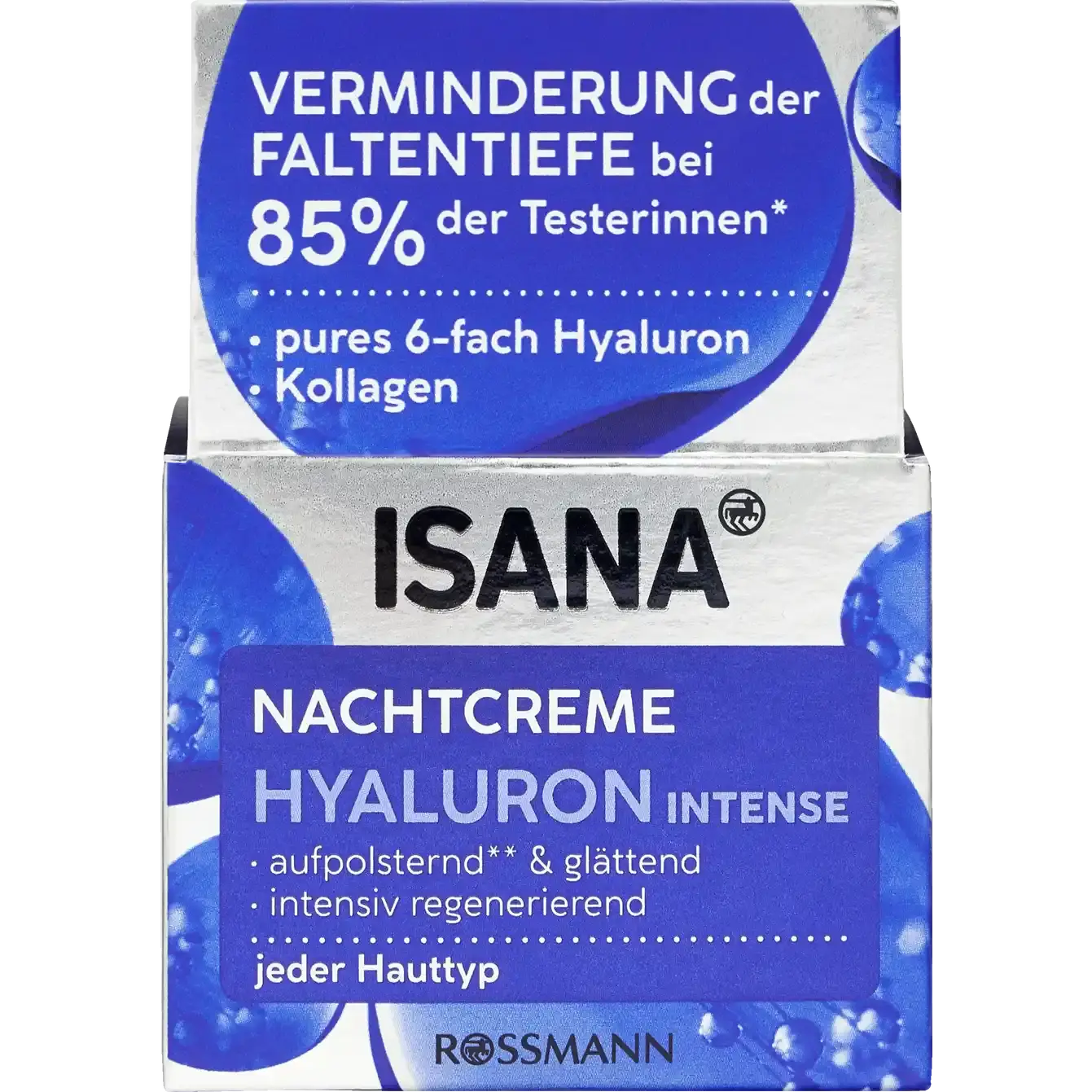 ISANA Nachtcreme Hyaluron Intense