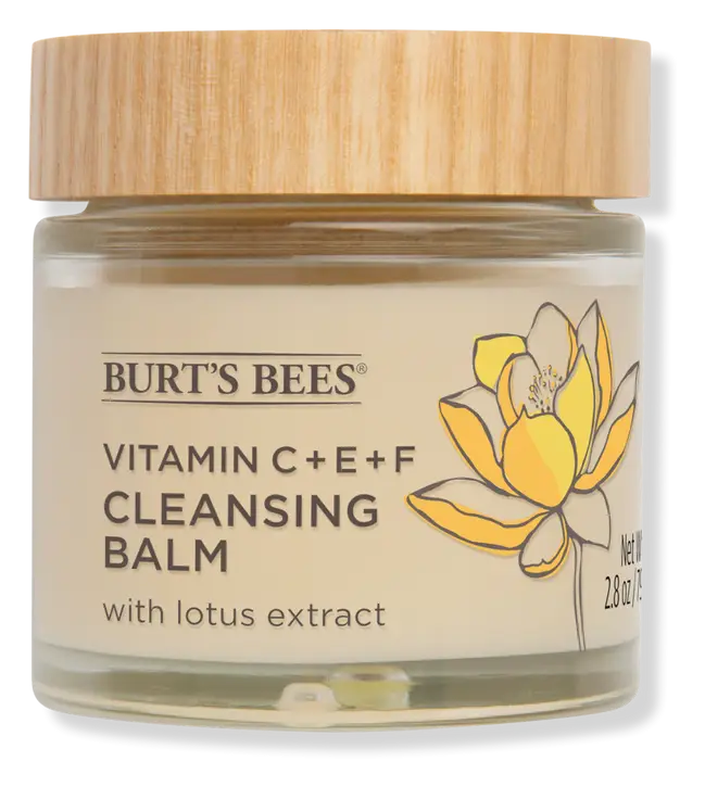 Burt's Bees Vitamin C + E + F Cleansing Balm with Lotus Extract