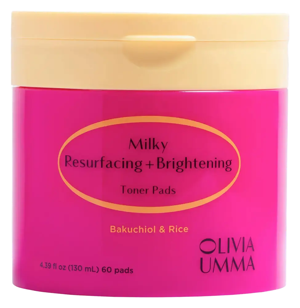 Oliviaumma Milky Resurfacing + Brightening Toner Pads