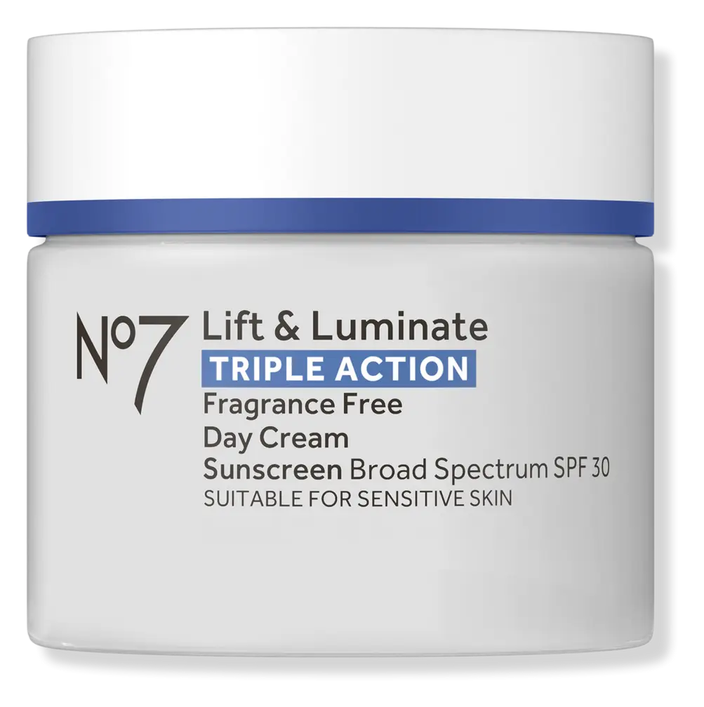 No7 Lift & Luminate Triple Action Day Cream SPF 30 Fragrance Free