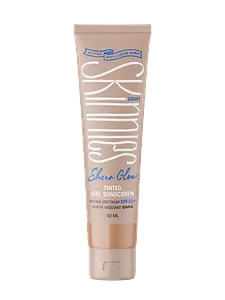 Skinnies Sheer Glow Tinted Gel Sunscreen SPF 50+ Light