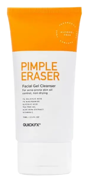 Quickfx Pimple Eraser Facial Gel Cleanser