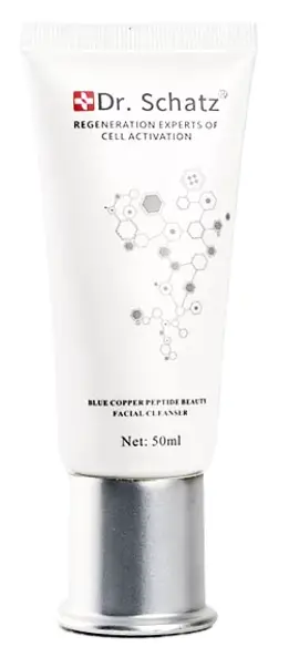 Dr. Schatz Blue Copper Peptide Beauty Facial Cleanser
