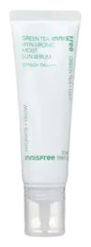 innisfree Green Tea Hyaluronic Moist Sun Serum SPF 50+