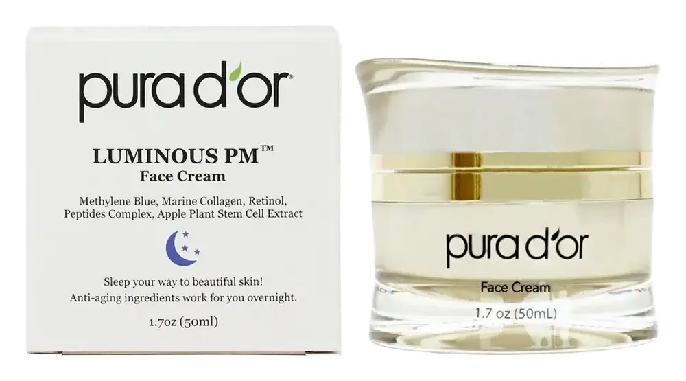 Pura D'or Luminous PM Face Cream