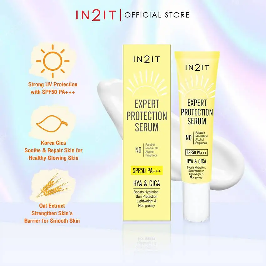 IN2IT Hya Cica Expert Protection Serum SPF50 Pa+++