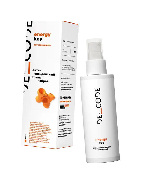 Decode Energy Key Antioxidant Tonik-Spray
