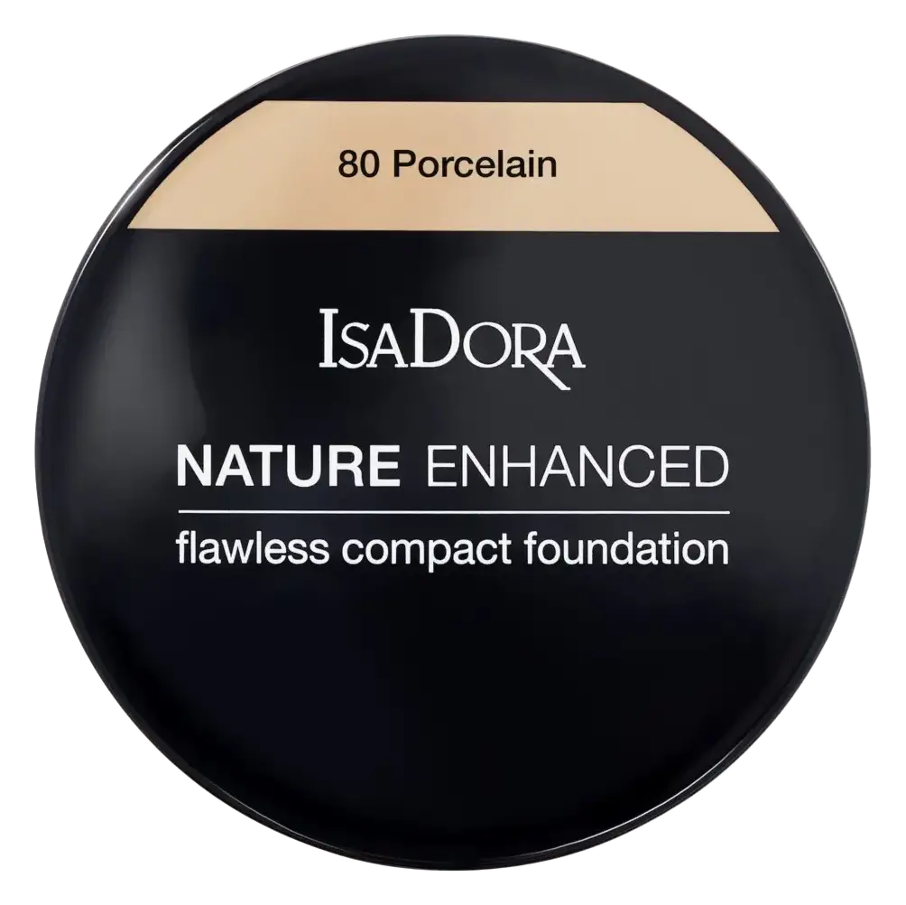 ISADORA Nature Enhanced Flawless Compact Foundation 80 Porcelain