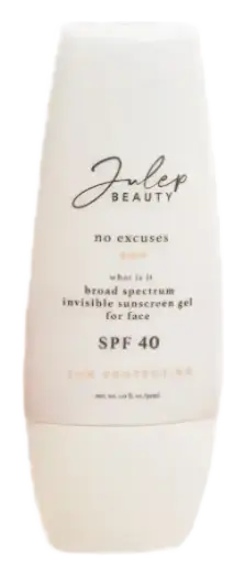 Julep No Excuses Invisible Sunscreen Gel SPF 40