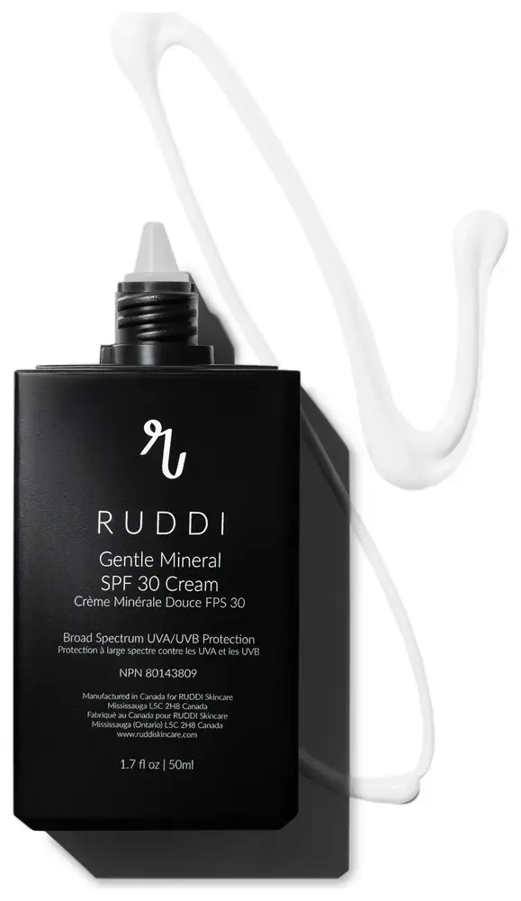 Ruddi Skincare Gentle Mineral SPF 30 Cream