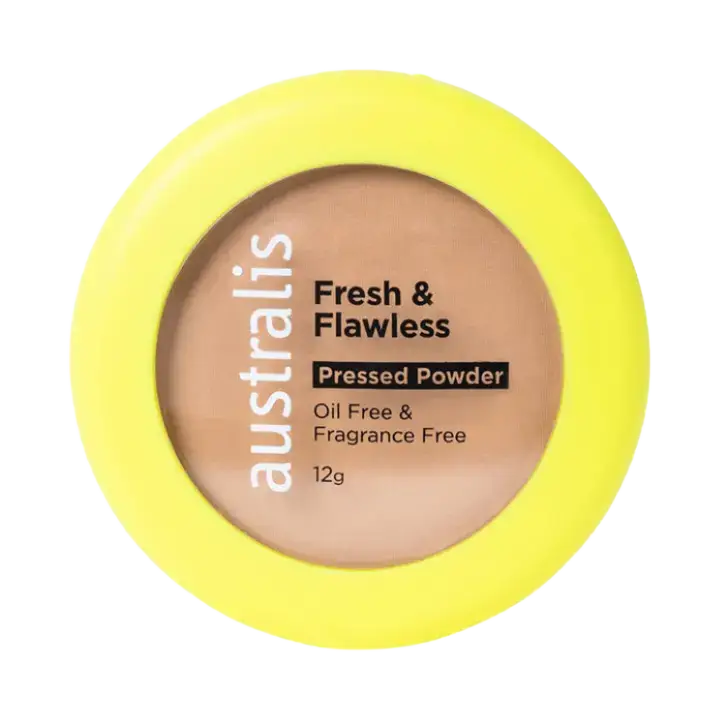 Australis Fresh & Flawless Pressed Powder Medium Tan
