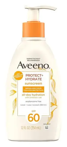 Aveeno Protect + Hydrate Sunscreen Moisturizing Body Lotion SPF 60