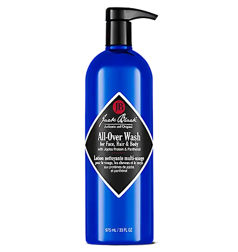 Jack Black All-Over Wash for Face, Hair, & Body