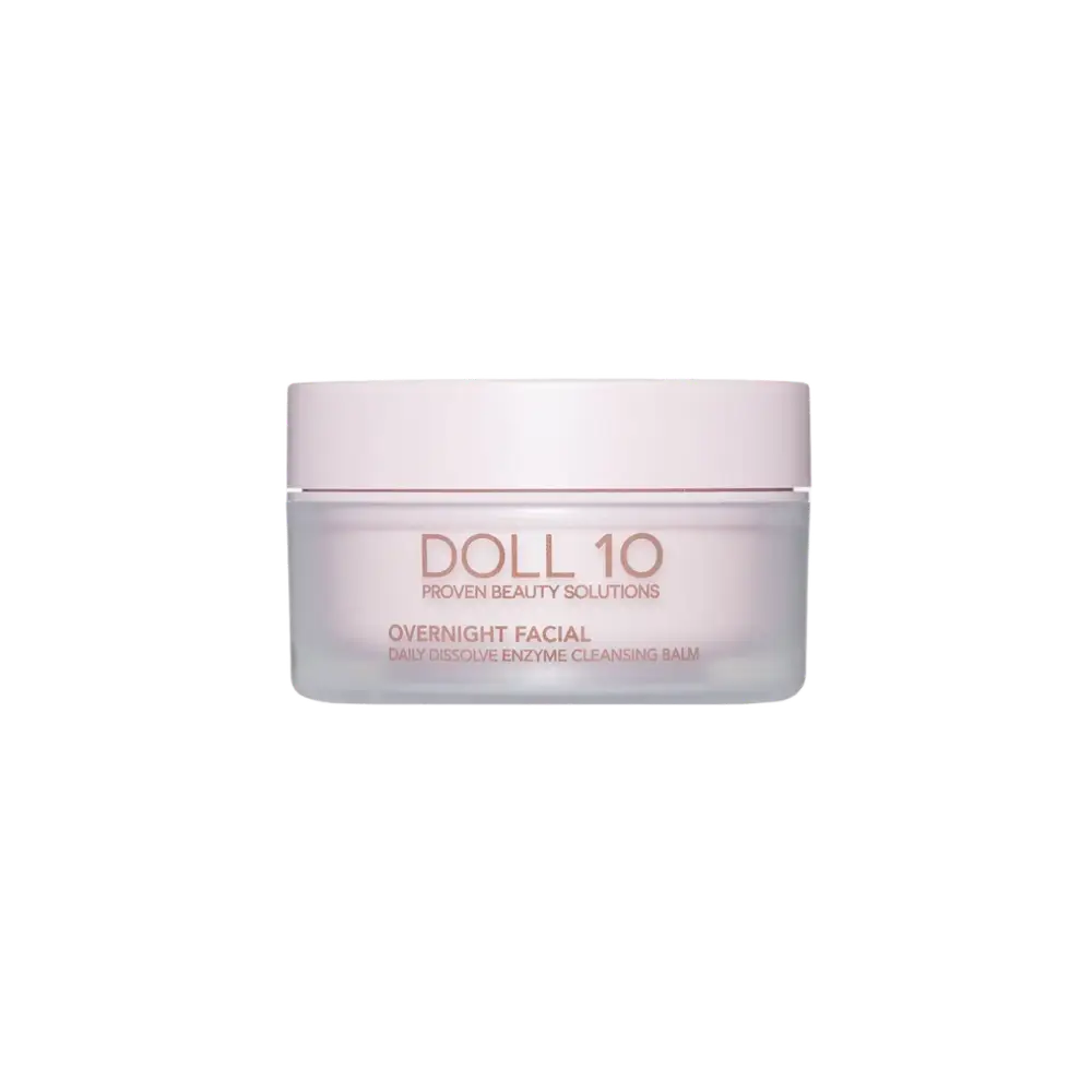 Doll 10 Overnight Facial Daily Dissolve Enzyme Cleansing Balm