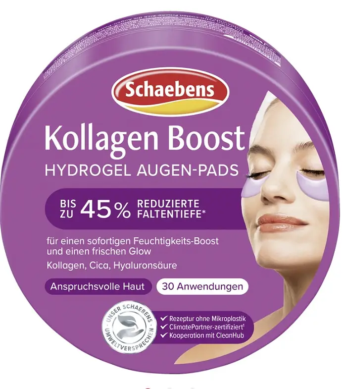 Schaebens Kollagen Boost Hydrogel Augen-Pads