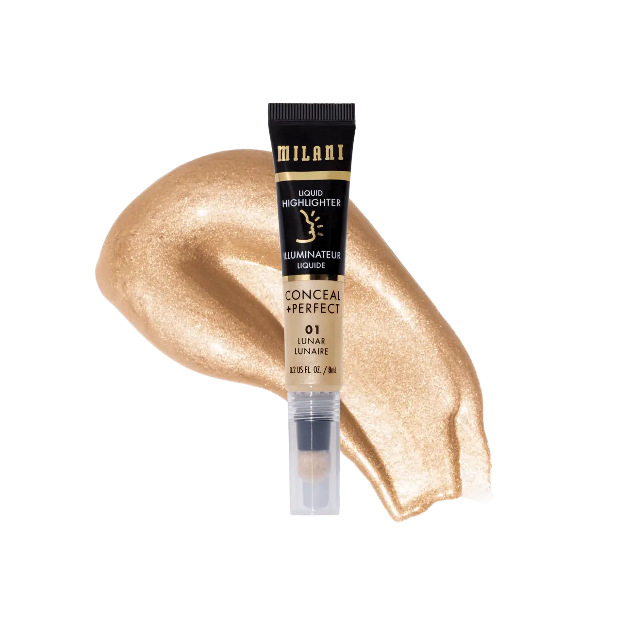 Milani Conceal + Perfect Liquid Highlighter 01 Lunar