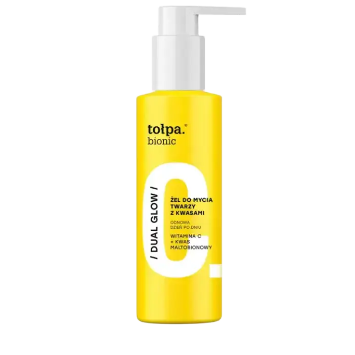 Tołpa Bionic Dual Glow Żel Do Mycia Twarzy Z Kwasami