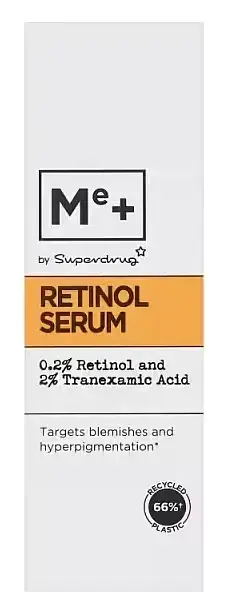 Superdrug Me+ Retinol And Tranexamic Acid Serum