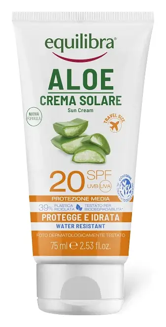 Equilibra Aloe Sunscreen SPF 20 UVA/UVB