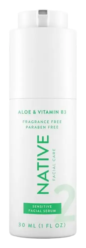 Native Aloe & Vitamin B3 Sensitive Facial Serum