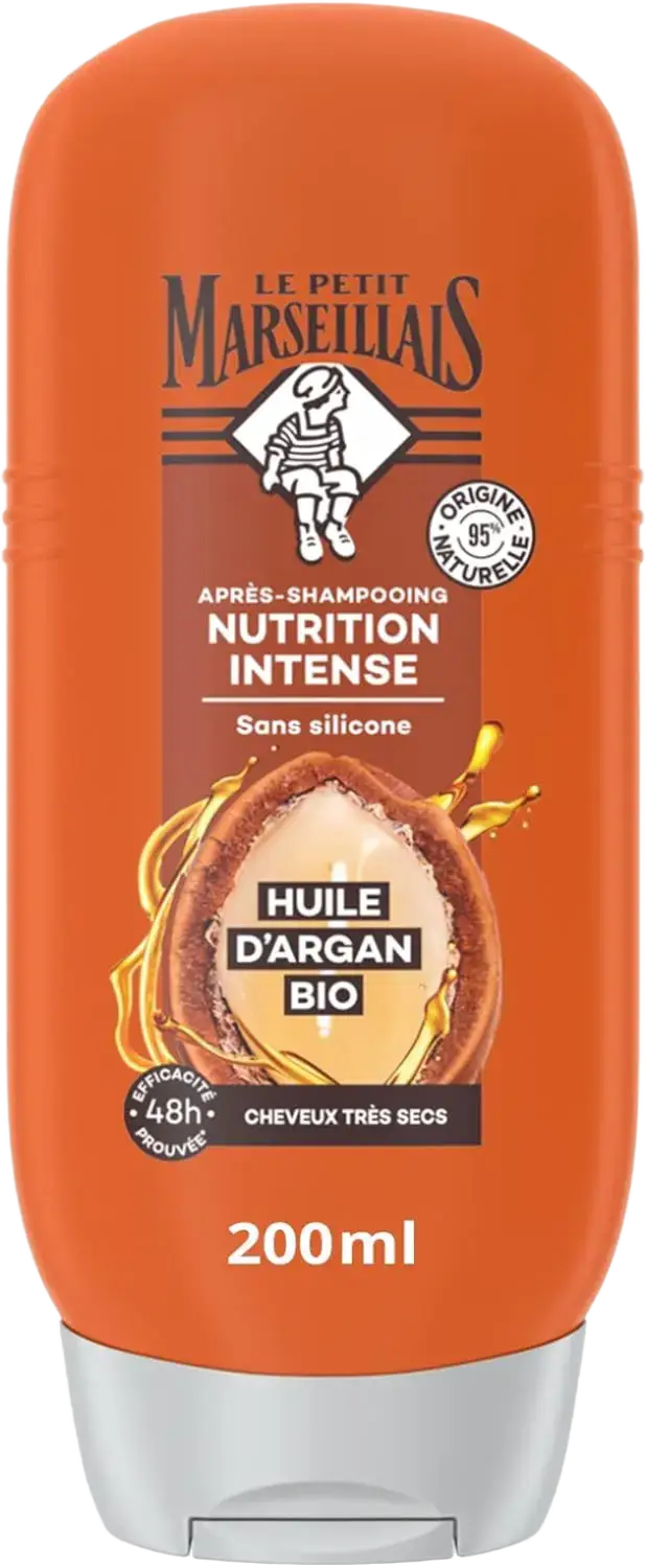 Le Petit Marseillais Après-Shampooing Nutrition Intense Huile D'Argan Bio