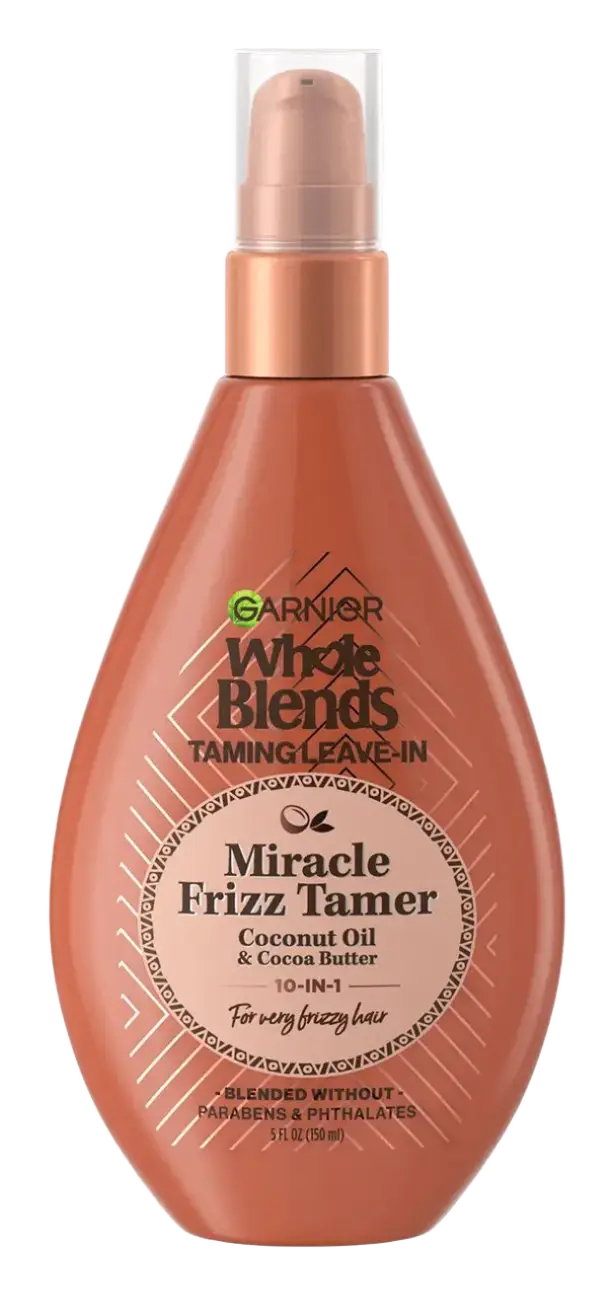 Garnier Whole Blends Miracle Frizz 10-In-1 Leave-In Treatment