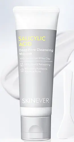 Skinever salicylic acid deep pore cleansing masque
