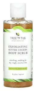 Tree to Tub Exfoliating Bitter Cherry Body Wash Coconut & Lemongrass