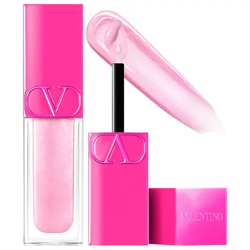 Valentino Puffer Complex Lip Plumper Gloss 300R In My Glowing Era