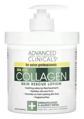 Advanced Clinicals Collagen Skin Rescue Lotion