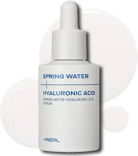 Plusreal Spring Water + Hyaluronic Acid Serum
