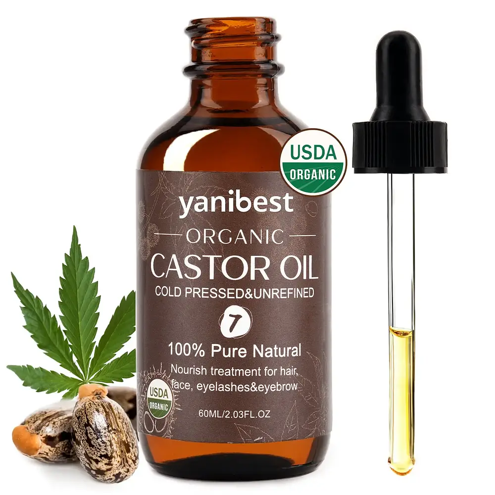 Yanibest 100% Pure Natural Organic Castor Oil