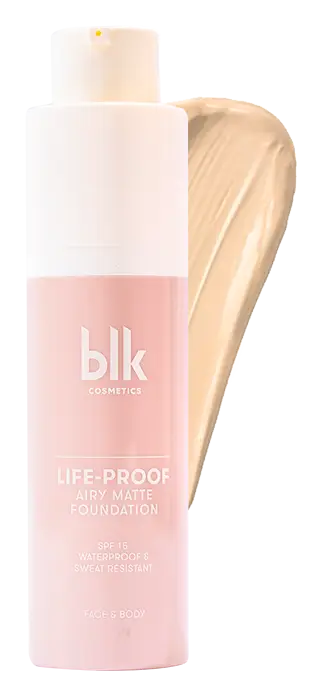 Blk Cosmetics Daydream Life-Proof Airy Matte Foundation SPF 15 Butterscotch