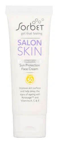 Sorbet Beauty Salon Salon Skin SPF50 Sun Protection Face Cream