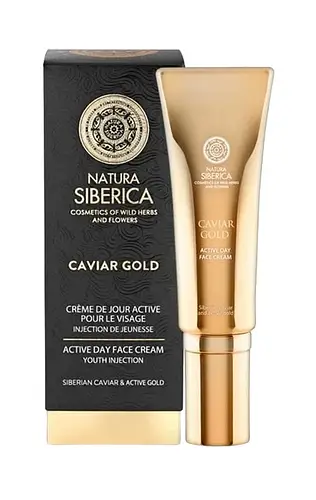Natura Siberica Caviar Gold Active Day Face Cream Youth Injection