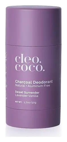 Cleo+Coco Charcoal Deodorant Lavender Vanilla