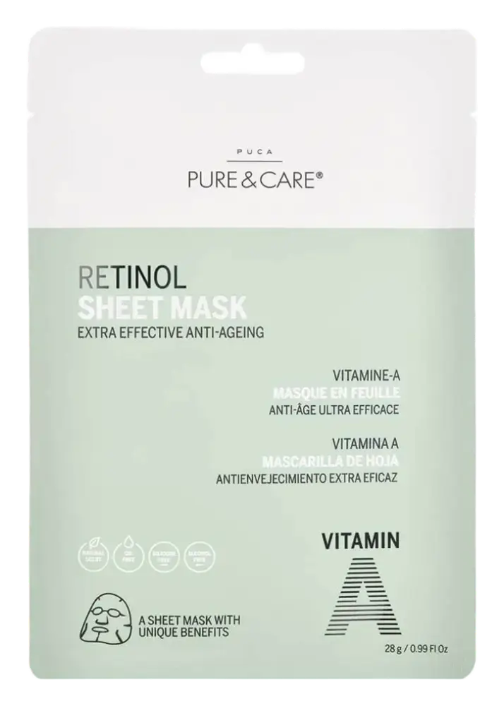 Puca – Pure & Care Retinol Sheet Mask