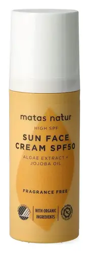 Matas Natur Sun Face Cream SPF50
