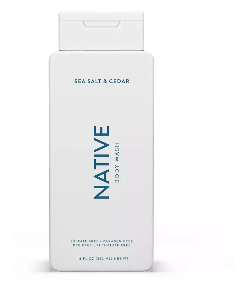 Native Body Wash Sea Salt & Cedar