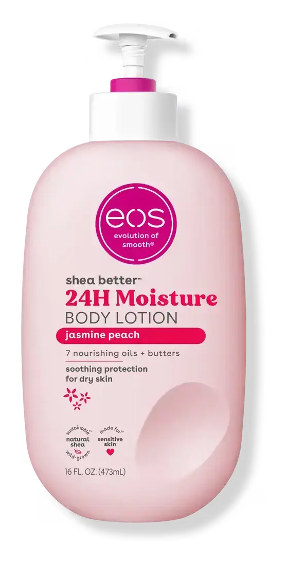 EOS Shea Better Moisture Body Lotion Jasmine Peach