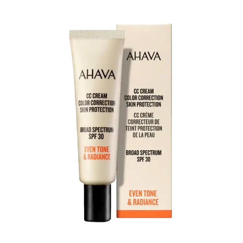AHAVA CC Cream Color Correction Skin Protection SPF 30