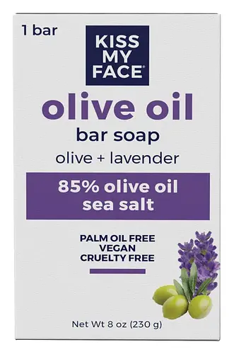 Kiss My Face Olive Oil Bar Soap Olive & Lavender