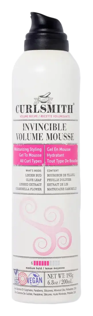 Curlsmith Invincible Volume Mousse