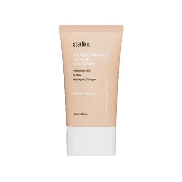 Starlike Foundation Free Tone-Up Sun Cream SPF 50+ PA++++