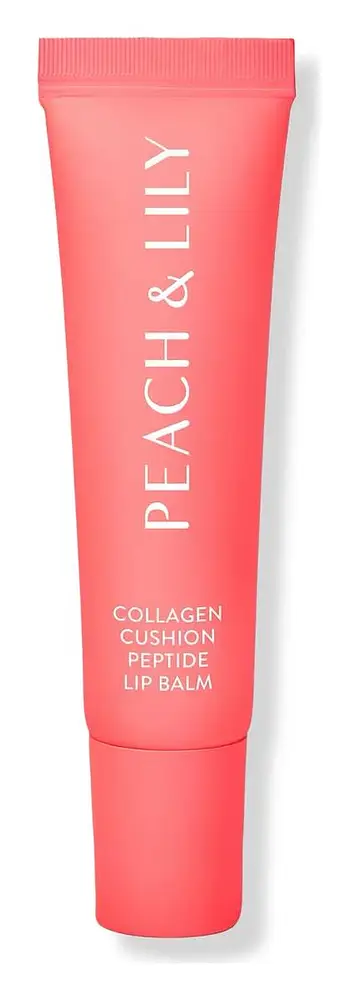 Peach & Lily Collagen Cushion Peptide Lip Balm Sheer Peach