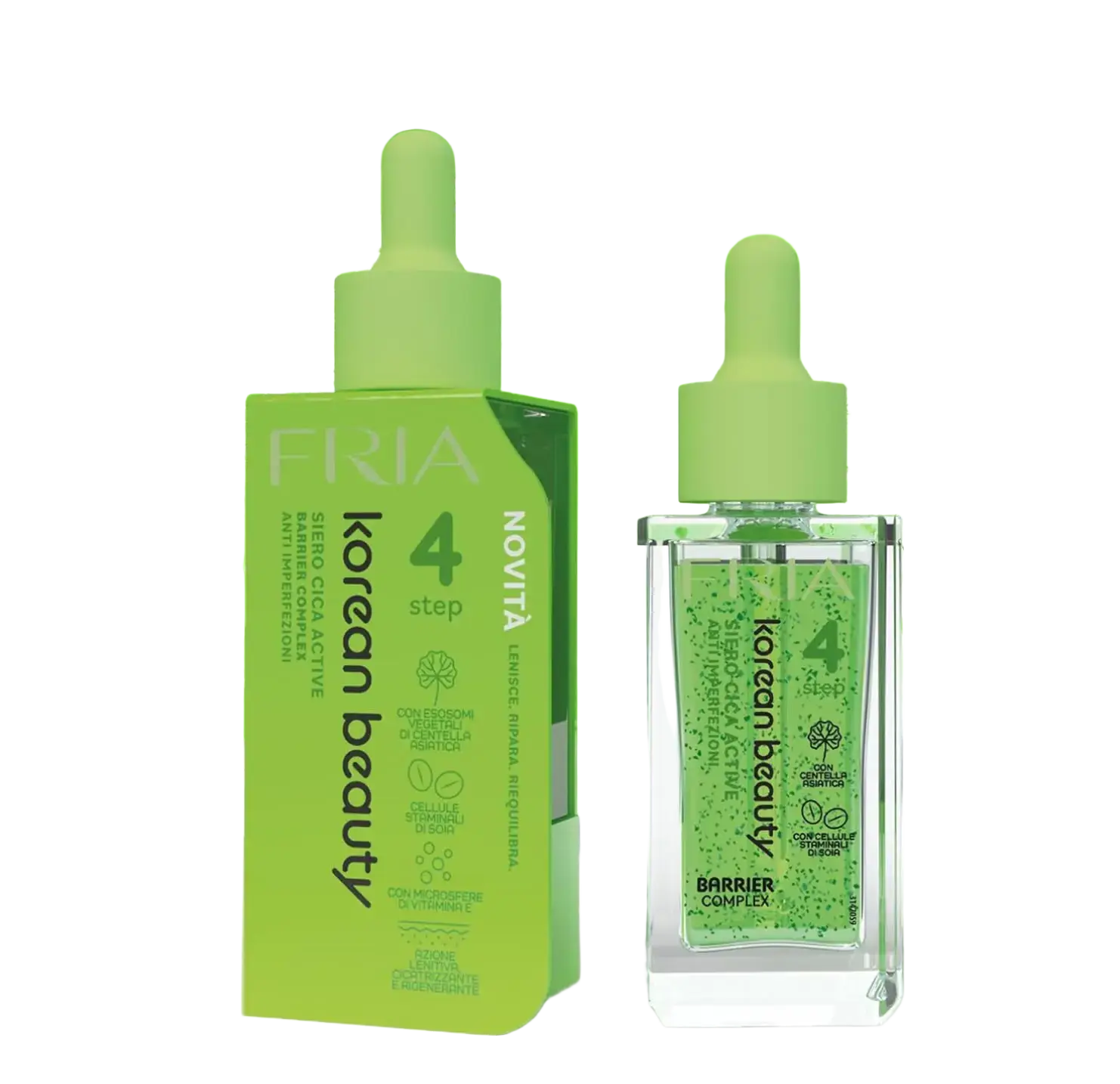 FRIA Korean Beauty Cica Active Face Serum